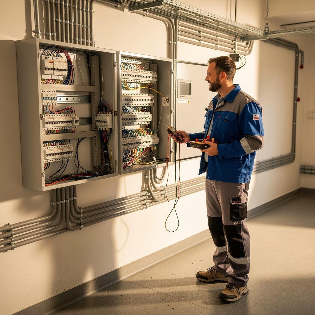 Kontrolle der Haustechnik – Gebäude- und Hausmeisterservice Baas
