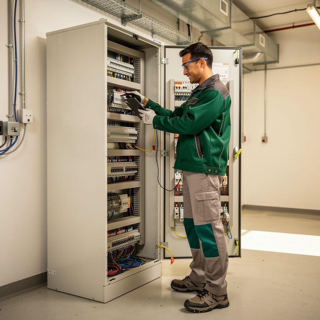 Kontrolle der Haustechnik – Gebäude- und Hausmeisterservice Baas